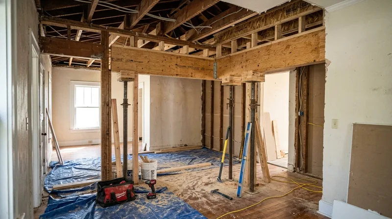 Beam Replacement & Load-Bearing Wall Removal Jacksonville